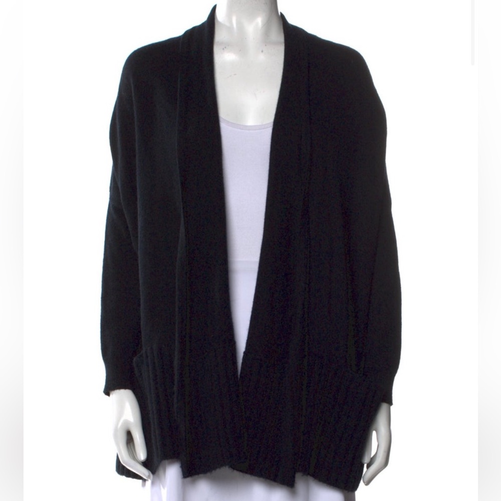Michael Kors 100% Cashmere Black Women's Cardigan size Small